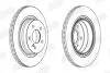 Тормозной диск задний Mercedes C-Class (W204, S204), E-Class (A207, C207) Jurid 562680JC (фото 2)