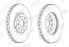 Тормозной диск передний VW SHARAN,TIGUAN/ SEAT ALHAMBRA,TARRACO /SKODA KODIAQ Jurid 562688JC1 (фото 2)