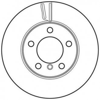 Тормозной диск Jurid 562708JC