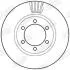 Тормозной диск передний Toyota Land Cruiser Prado / Lexus GX Jurid 562743JC (фото 2)