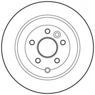 Гальмівний диск задній Land Rover Freelander 2 Jurid 562765JC