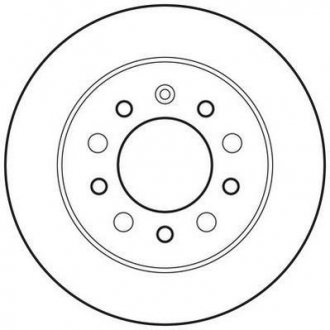 Тормозной диск задний HYUNDAI COUPE, TIBURON Jurid 562816JC