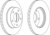 Тормозной диск передний Citroen Jumper / Fiat Ducato / Peugeot Boxer Jurid 563021J (фото 2)