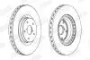 Тормозной диск передний Subaru Impreza, WRX Jurid 563104JC1 (фото 2)