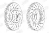 Тормозной диск передний Mercedes C-Class (W204, W205), E-Class (W212, C207), S-Class (W221, C216) Jurid 563186JC1 (фото 2)