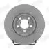 Тормозной диск передний Audi A1 / VW Polo, T-Cross / Seat Ibiza, Arona / Skoda Fabia, Kamiq, Skala Jurid 563228JC (фото 1)