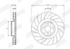 Тормозной диск передний MB GL-Class (X166), GLE (W166, C292), GLS (X166), M-Class (W166) Jurid 563483JC1 (фото 1)