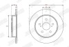 Гальмівний диск задній Totota C-HR, Camry, RAV 4, Yaris Cross, Corolla Cross / Lexus ES, NX, UX Jurid 563628JC (фото 2)