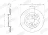 Тормозной диск задний Land Rover Discovery Sport, Range Rover Velar Jurid 563639JC (фото 2)