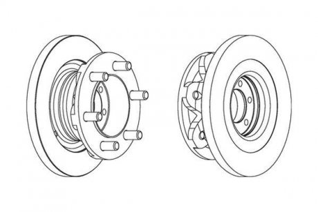 Гальмівний диск Jurid 567118J