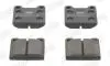 Гальмівні колодки передні Mercedes Opel / Audi / BMW / Ford / Volvo / Porsche Jurid 571279J (фото 1)