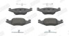 Тормозные колодки передние VW Golf, Jetta, Polo / Seat Cordoba, Ibiza Jurid 571315J (фото 1)