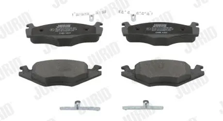 Гальмівні колодки передні VW Caddy, Golf 1-3, Jetta, Passat / Seat Cordoba, Ibiza, Inca, Toledo Jurid 571317J