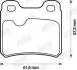 Тормозные колодки задние Opel Astra, Ascona, Calibra, Kadett E, Vectra A / Saab 900 / Vauxhall Jurid 571407J (фото 2)