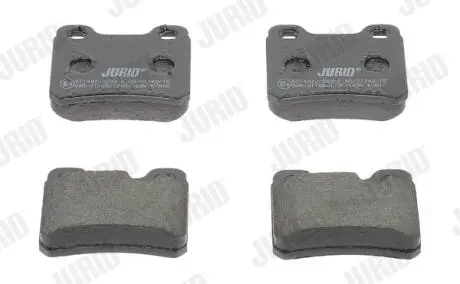 Тормозные колодки задние Opel Astra, Ascona, Calibra, Kadett E, Vectra A / Saab 900 / Vauxhall Jurid 571407J