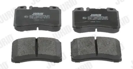 Гальмівні колодки передні Mercedes 124, 190, C-Class, CLK, E-Class, SL, SLK Jurid 571413J