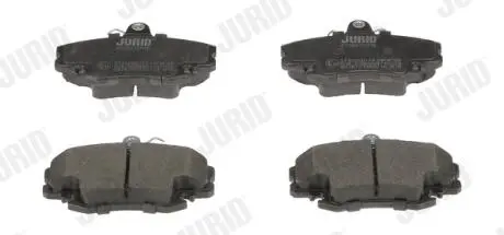 Гальмівні колодки, дискове гальмо (набір) Jurid 571526D