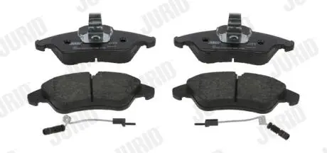 Гальмівні колодки передні Mercedes Sprinter /Vito VW LT Jurid 571844J