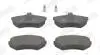 Тормозные колодки передние Audi A4 / Seat Cordoba / VW Passat Jurid 571955J (фото 1)