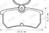 Тормозные колодки задние Ford Fiesta V, Fiesta VI, Focus I Jurid 571998J (фото 2)