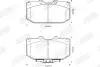 Тормозные колодки передние SUBARU IMPREZA/ NISSAN SILVIA, FAIRLADY Z, SKYLINE Jurid 572252J (фото 3)
