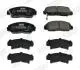 Гальмівні колодки передні Honda Accord, Civic, Legend, FR-V, Stream / Acura RL Jurid 572449J (фото 2)