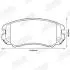 Гальмівні колодки передні KIA Sportage, Soul, Optima / Hyundai Tucson, Sonata, Elantra Jurid 572514J (фото 2)