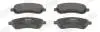 Тормозные колодки передние Subaru Forester, Impreza, Legacy Jurid 572566J (фото 1)