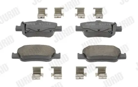 Гальмівні колодки, дискові Jurid 572601JC