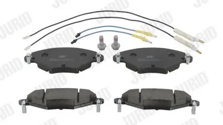 Тормозные колодки, дисковый тормоз.) Jurid 573027J