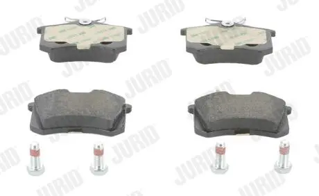 Гальмівні колодки, дискове гальмо (набір) Jurid 573032J