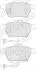 Тормозные колодки передние Audi A4,A6 / VW Passat B5 / Skoda Superb I Jurid 573037J (фото 2)
