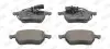Тормозные колодки передние Audi A4, A6 Skoda Superb VW Passat Jurid 573037JC (фото 3)