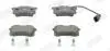 Тормозные колодки задние Audi A4 / Ford Galaxy / Seat Alhambra / VW Sharan Jurid 573065J (фото 1)
