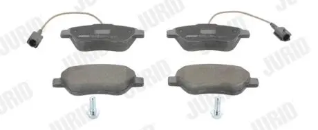 Гальмівні колодки передні Fiat 500, Qubo, Punto, Linea / Alfa Romeo Mito / Citroen / Peugeot Jurid 573074J