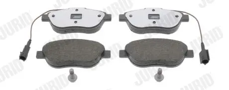 Гальмівні колодки передні Fiat Bravo, Doblo, Fiorino, Punto, Multipla, Linea, Abarth / Lancia Jurid 573075J