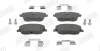 Тормозные колодки передние VW Polo Skoda Fabia, Roomster / Seat Cordoba, Ibiza Jurid 573101J (фото 1)