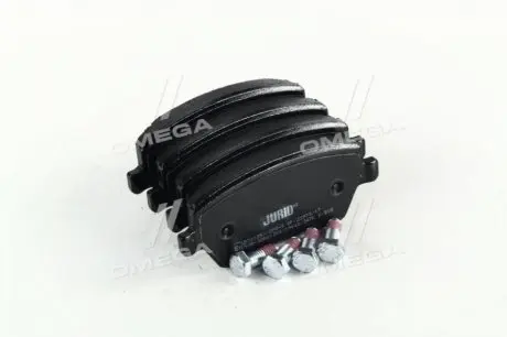 Гальмівні колодки передні Mercedes Citan / Dacia Dokker, Duster, Lodgy, Logan / Nissan Altima, Note Jurid 573125J
