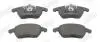 Тормозные колодки передние Citroen C4 Peugeot 207/208/3008/307/308/408/RCZ Jurid 573134J (фото 1)