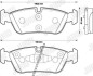Гальмівні колодки передні BMW 1-Series, 3-Series Jurid 573138J (фото 2)