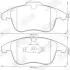 Гальмівні колодки задні Ford Galaxy, Mondeo / Land Rover Discovery / Freelander, Evoque / Volvo S60 Jurid 573201J (фото 2)