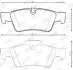 Тормозные колодки задние Mercedes M-Class (W164), G-Class (W463), GL (X164) / R-Class (W251, V251) Jurid 573202JC (фото 4)