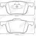 Гальмівні колодки передні Ford Mazda 3, 5 / Ford Focus, C-Max / Volvo V50 Jurid 573209J (фото 2)