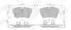 Тормозные колодки передние AMG Mercedes ML (W164), R-Class (W251, V251) (2006-&gt;) Jurid 573233J (фото 1)