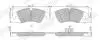Тормозные колодки передние Audi A4, A5, A6, A7, Q5 Jurid 573247J (фото 1)
