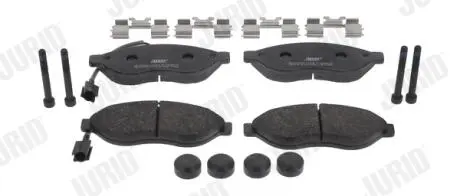 Тормозные колодки передние Peugeot Boxer / Citroen Jumper / Fiat Ducato Jurid 573260J