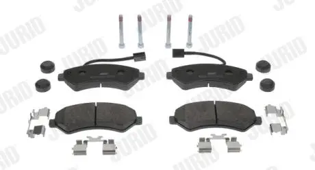 Тормозные колодки передние Citroen Jumper / Fiat Ducato / Peugeot Boxer Jurid 573261J