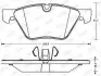 Гальмівні колодки задні Ford Mondeo / Focus / Kuga Land Rover Freelander 2 / Volvo S80 /V70 /XC70 Jurid 573263J (фото 3)