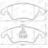 Гальмівні колодки передні Mercedes C-Class (W204, S204), CLS (C218, X218), E-Class (W212, S218) Jurid 573291JC (фото 3)