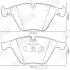 Тормозные колодки передние BMW 5-Series (F10, F11) / 6-Series (F13) / 7-Series (F01, F02, F03, F04) Jurid 573305J (фото 2)